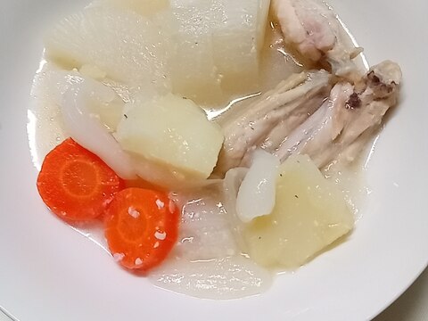 鶏肉と野菜の塩麹煮